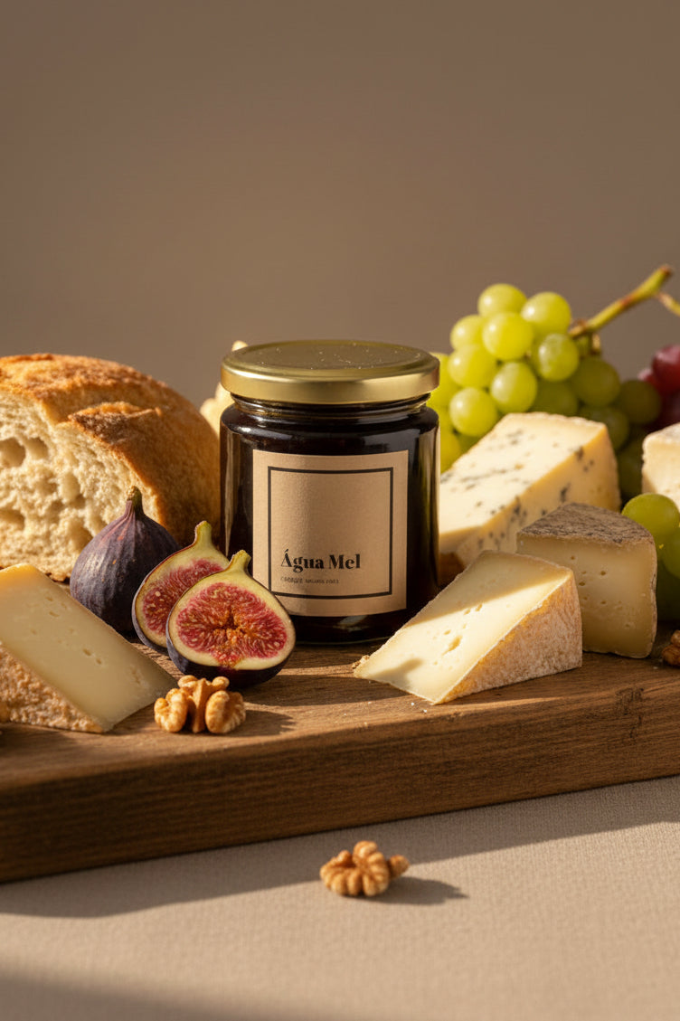 Água mel tradicional de Vila de Rei em frasco de vidro - produto artesanal português