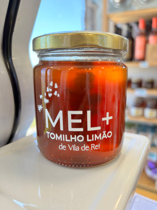 Frasco de Mel com Tomilho Limão Artesanal Rosa dos Ventos 200g