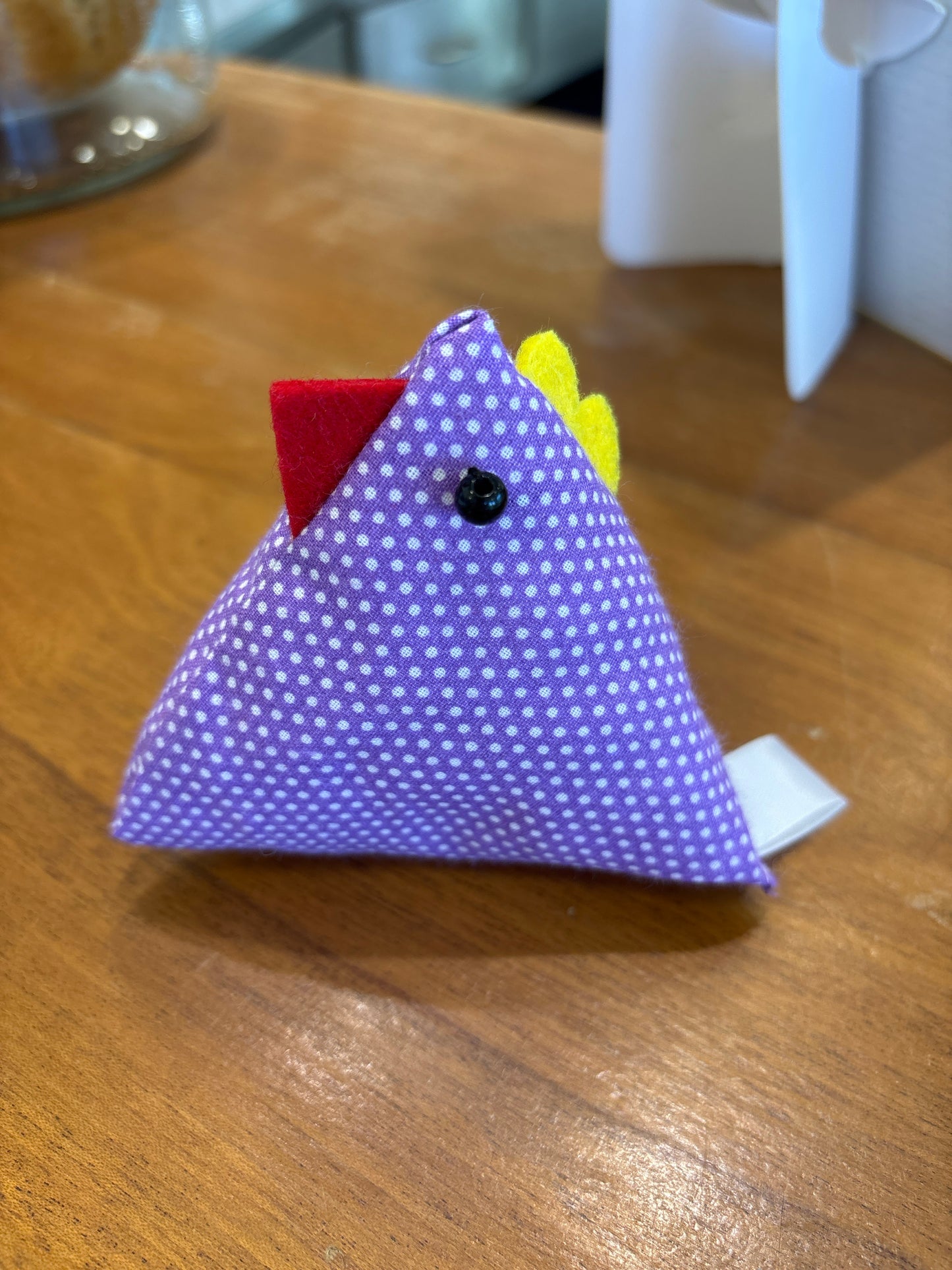 Xicas – Galinhas de Pano Feitas à Mão