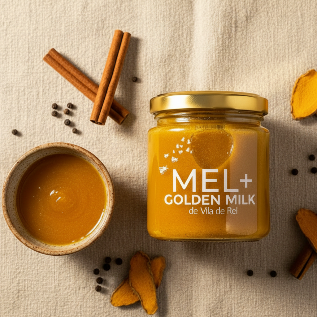 Mel Golden Milk Flat Lay